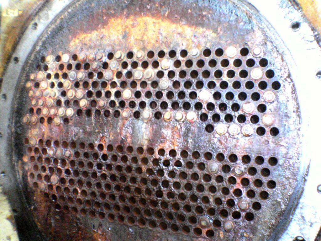 Condenser before