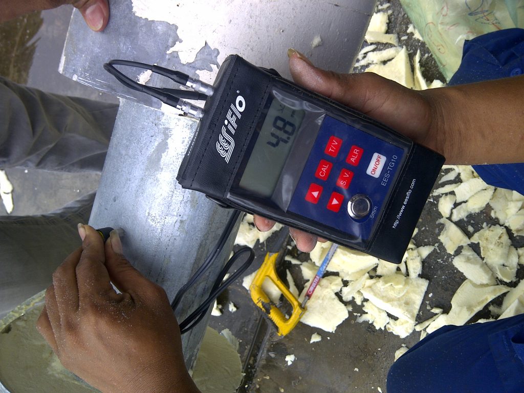 Pipe Thickness Measurement
